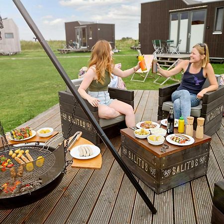 Tiny House Nature 15 Zur Meerseite - Green Tiny Village Harlesiel كاروليننسيل المظهر الخارجي الصورة
