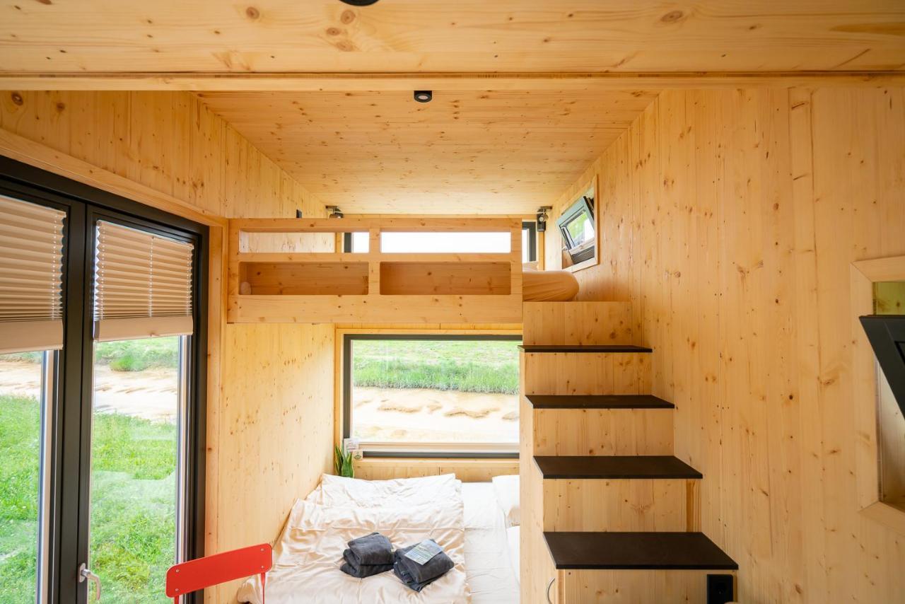 Tiny House Nature 15 Zur Meerseite - Green Tiny Village Harlesiel كاروليننسيل المظهر الخارجي الصورة