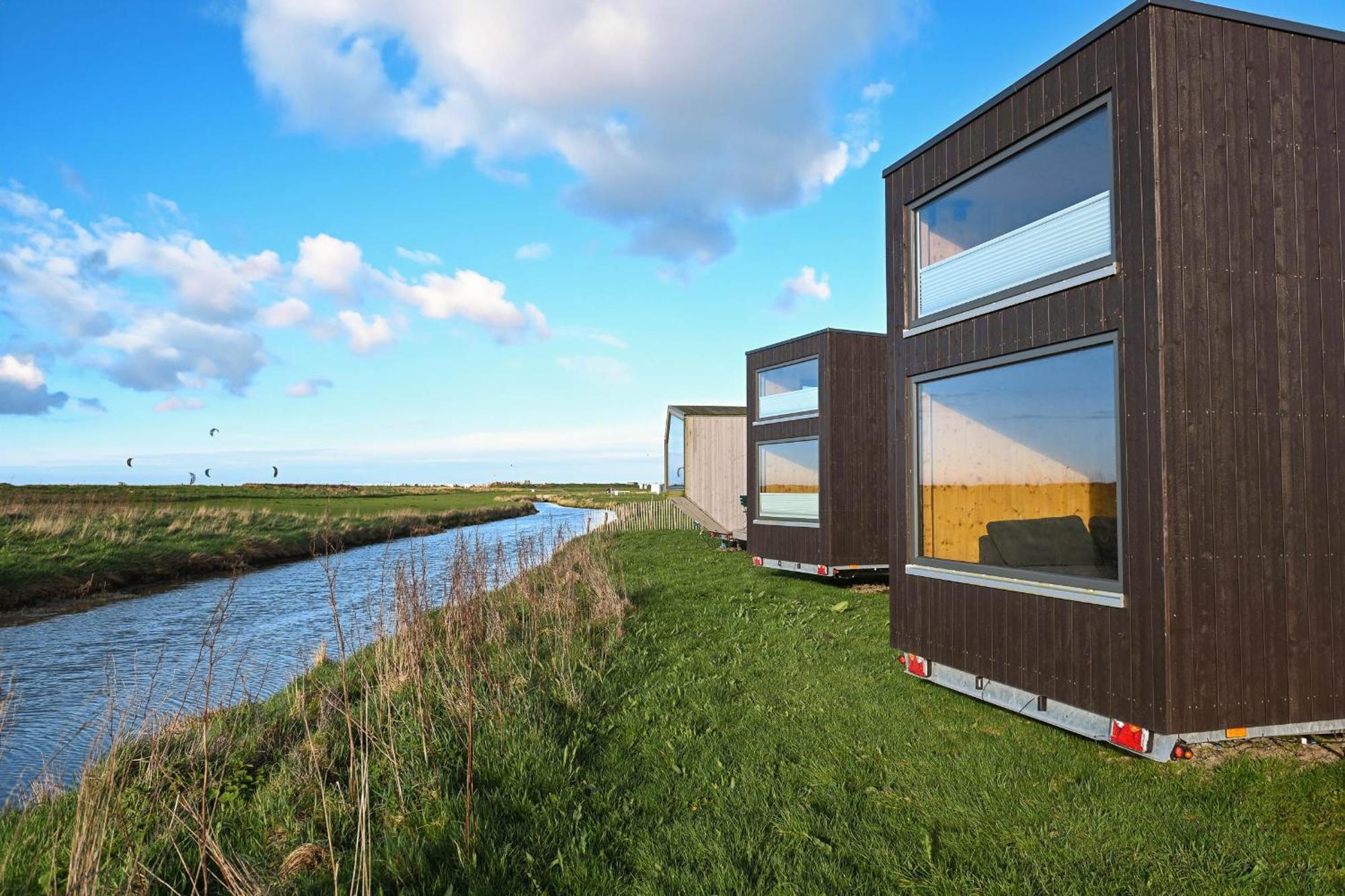 Tiny House Nature 15 Zur Meerseite - Green Tiny Village Harlesiel كاروليننسيل المظهر الخارجي الصورة