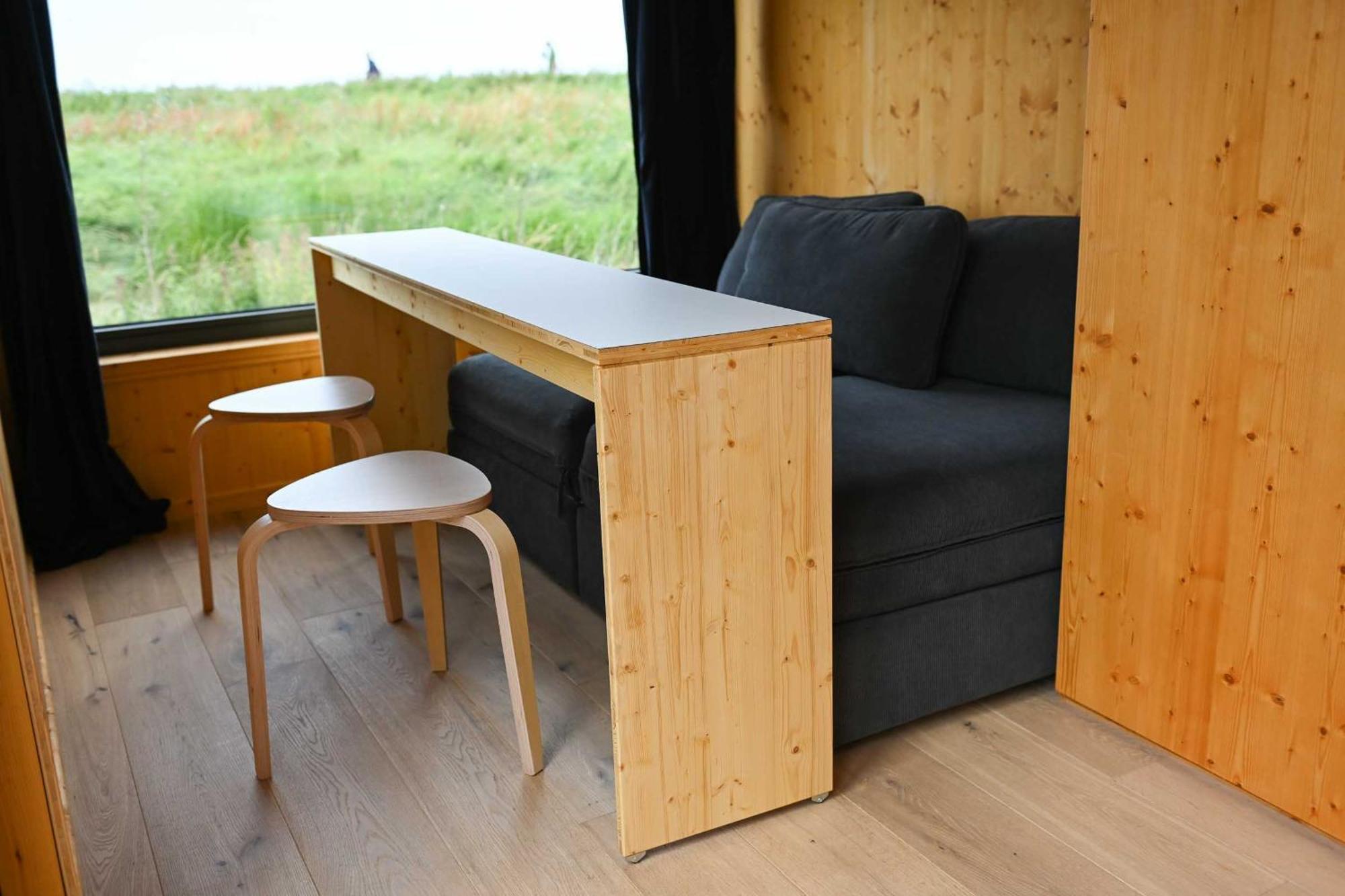 Tiny House Nature 15 Zur Meerseite - Green Tiny Village Harlesiel كاروليننسيل المظهر الخارجي الصورة